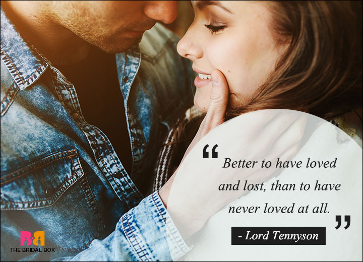 Famous Love Quotes - Lord Tennyson