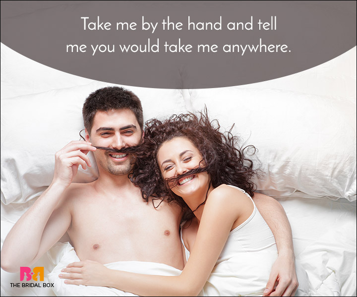 Good Morning Love Quotes - Take Me By The Hand