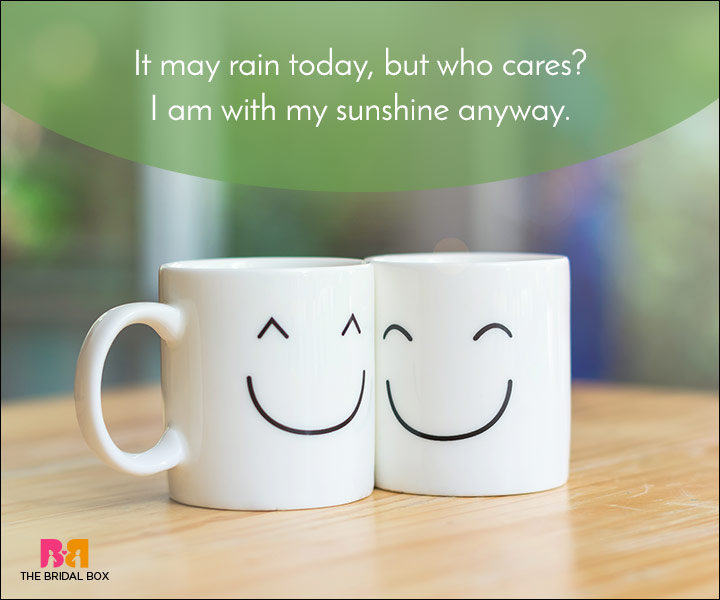 Good Morning Love Quotes - It May Rain Today