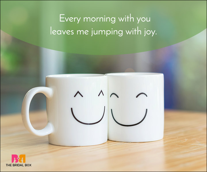 Good Morning Love Quotes - Jumping With Joy