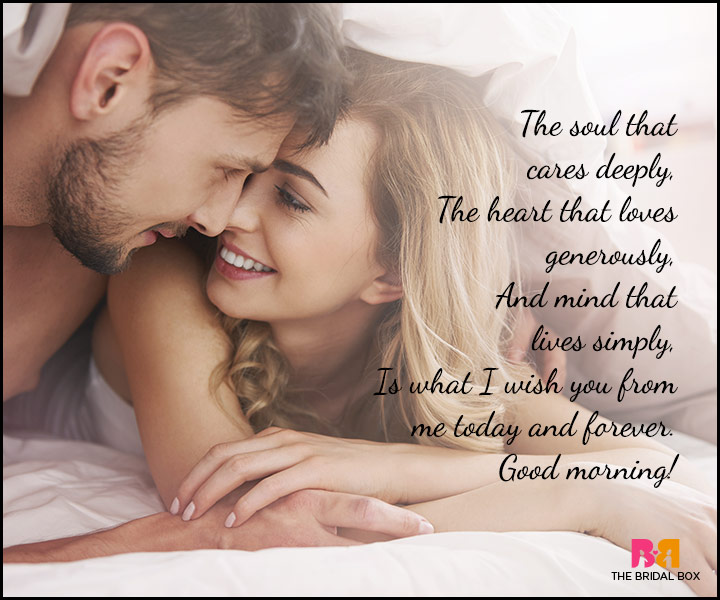 Good Morning Love Poems - The Soul And The Heart