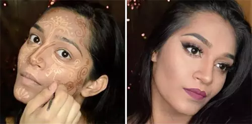 Henna Contouring