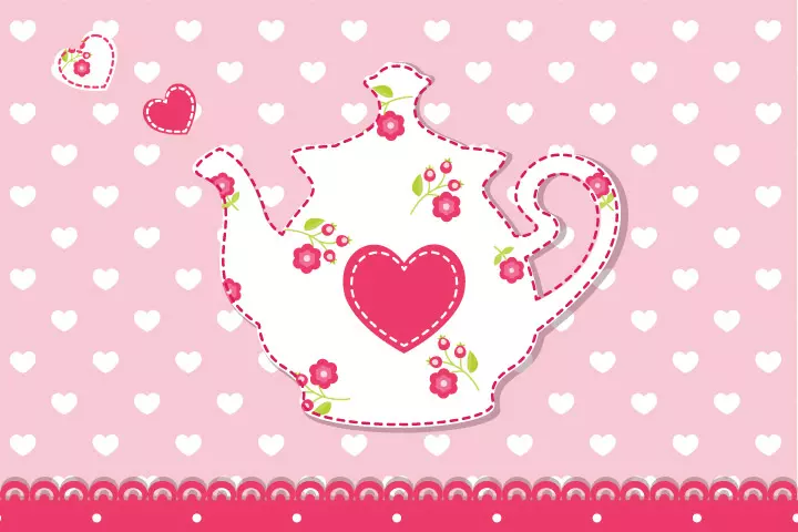 Tea Party Ideas For Kids - Invite With A Teapot