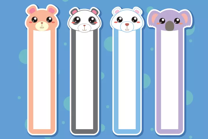 Koala bookmark craft for preschoolers