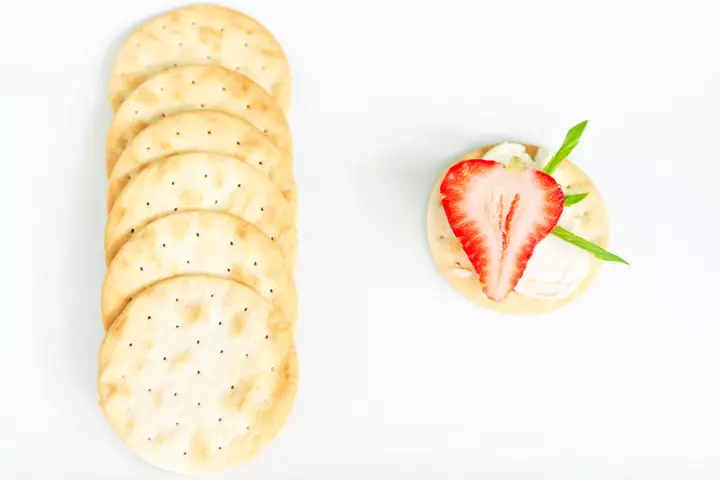 Tea Party Ideas For Kids - Light Cracker Sandwich