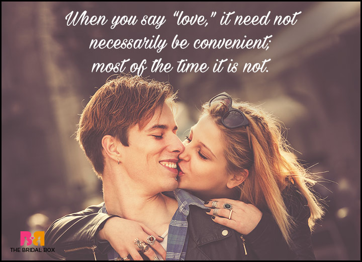 Love Meaning - It's Not Convenient 