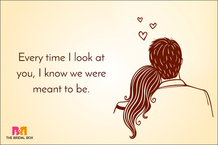 Relationship Quotes For Her - One Look Is Enough