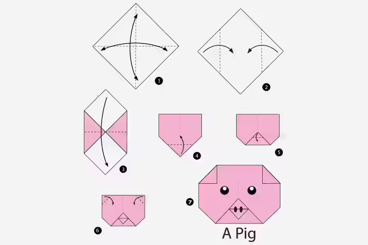 Pig Craft - Paper Pig Craft Pig Craft - Paper Pig Craft