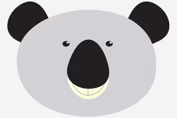 Paper plate koala craft for preschoolers Paper plate koala craft for preschoolers