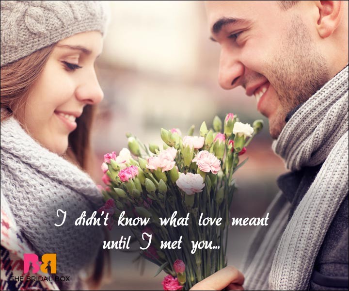 Short Love Quotes For Him - Until I Met You