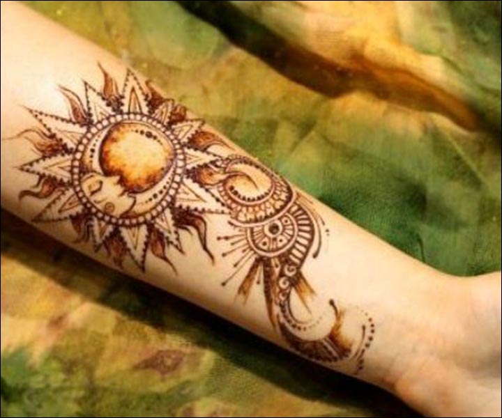 Shaded Mehndi Designs - Tattoo Design