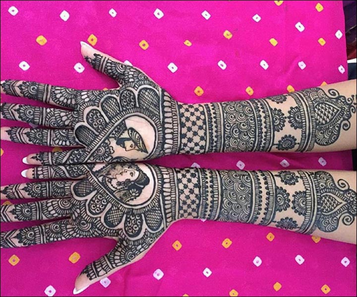 Punjabi Mehndi Design - Traditional Bridal Art