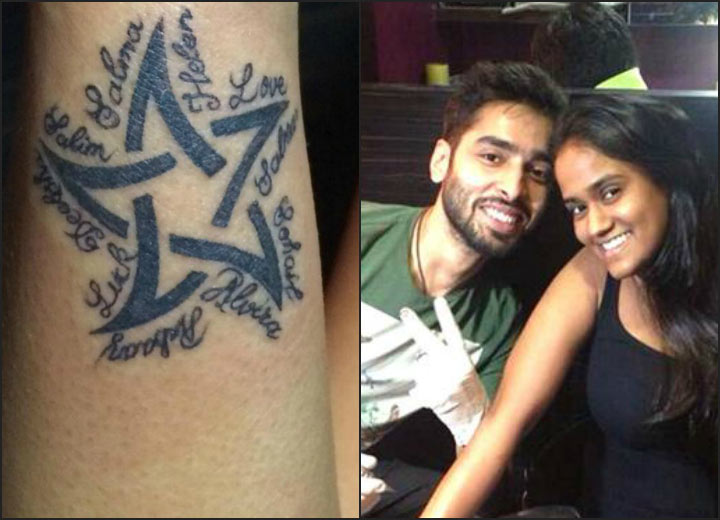 Arpita Khan Wedding - Arpita Khan And Her Tattoo