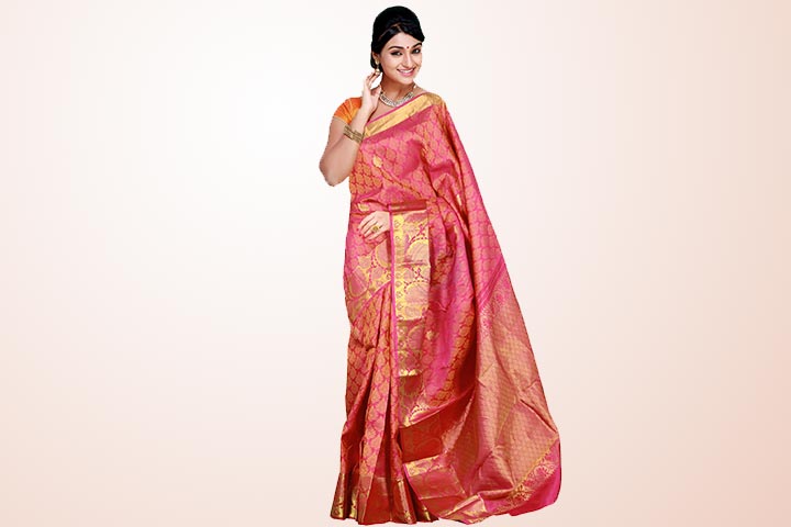 10 Beautiful Bridal Reception Sarees You'll Fall In Love With