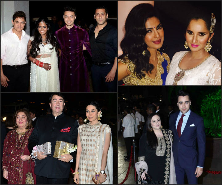 Arpita Khan Wedding - Guests Included Aamir Khan The Kapoors Priyanka Chopra Imran Khan And His Wife