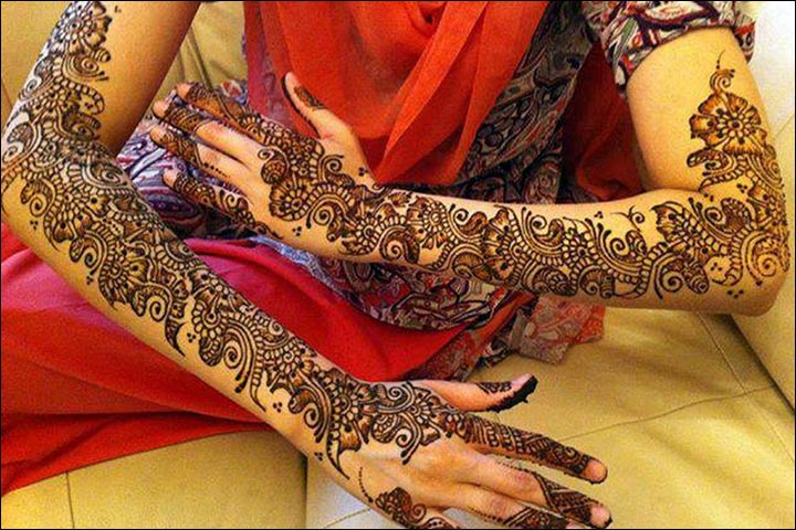 Pakistani Bridal Mehndi Designs - Perfect for full hands