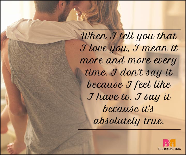 I Love You Sms - It's Absolutely True