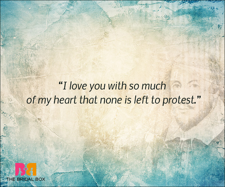 Shakespeare Love Quotes - So Much Of My Heart
