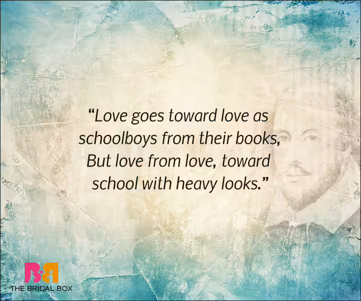 Shakespeare Love Quotes - Love From Love
