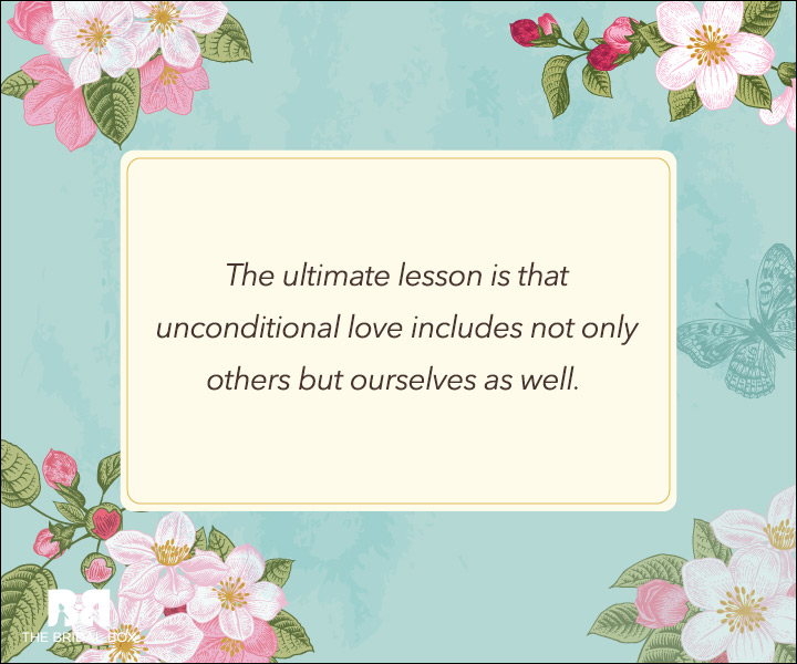 Unconditional Love Quotes - The Ultimate Lesson