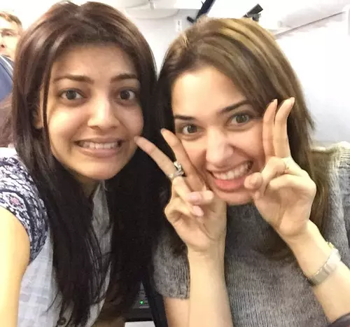 Tamanna With Kajal Agarwal