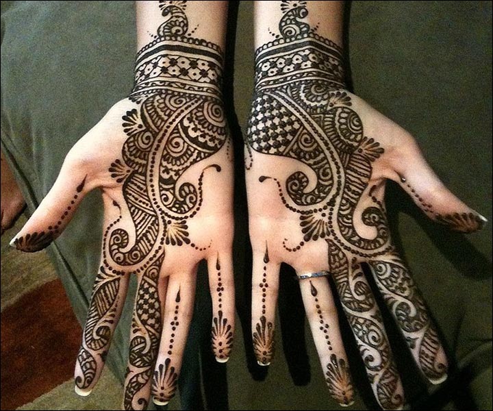 Henna Design For Wedding Simple