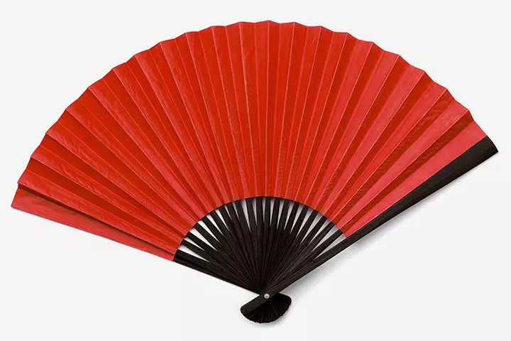 Chinese New Year Crafts - Chinese Paper Fan Craft