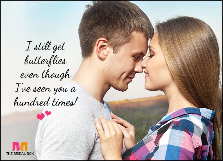 Cute Love Quotes For Him - Butterflies