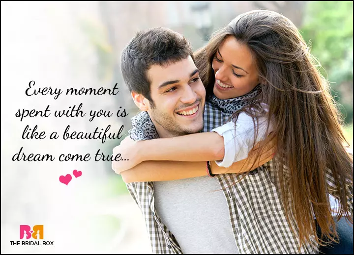 Cute Love Quotes For Him - A Beautiful Dream Come True