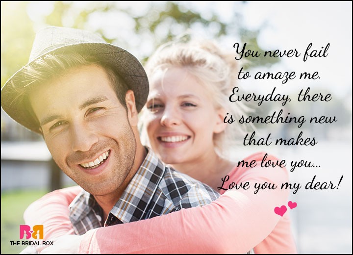 Cute Love Quotes For Him - Everyday There's Something New