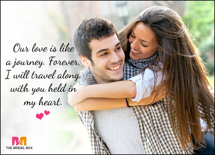Cute Love Quotes For Him - With You In My Heart
