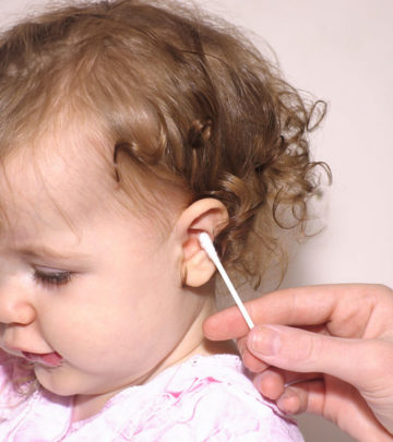 Ear wax In Toddlers