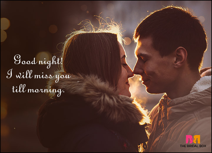 Good Night Love Quotes - I Will Miss You