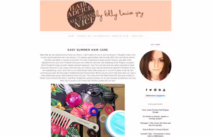 Hair Advice And All Things Nice