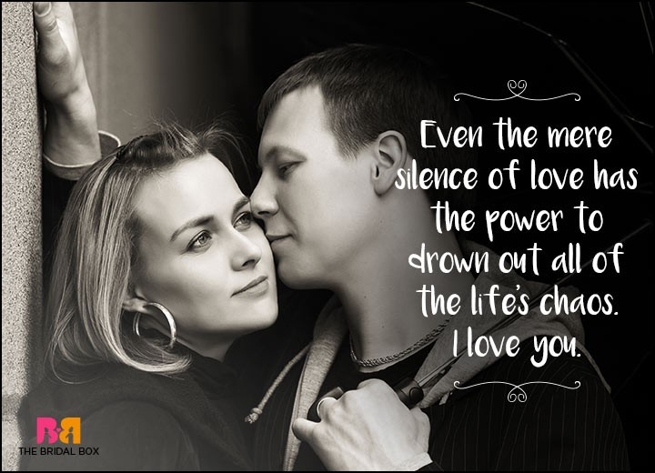 I Love You Messages For Girlfriend - The Silence Of Love