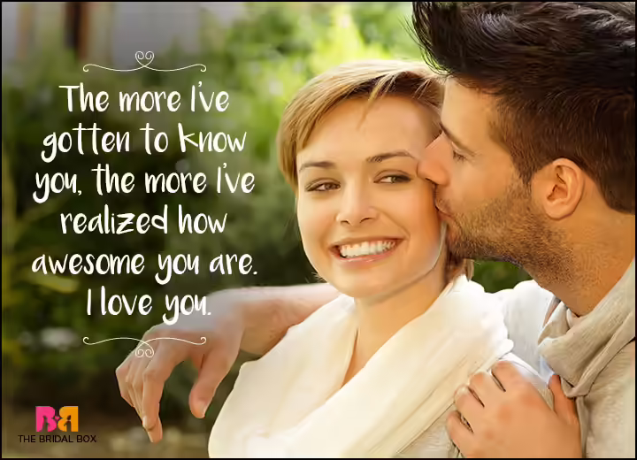 I Love You Messages For Girlfriend - You're Awesome