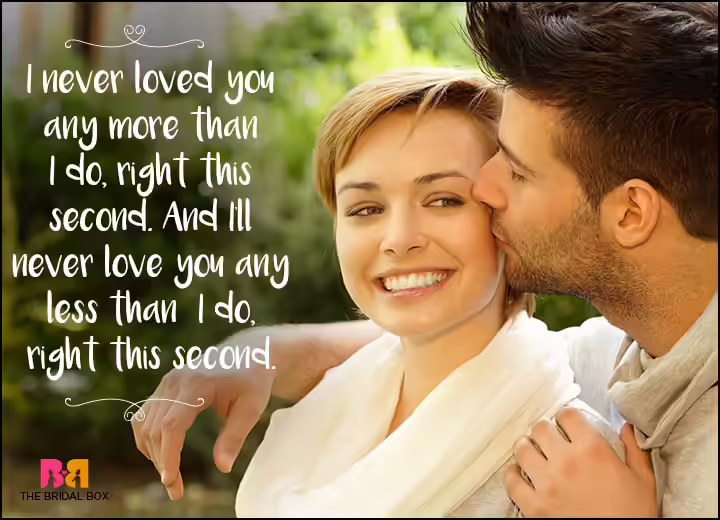 I Love You Messages For Girlfriend - Right This Second