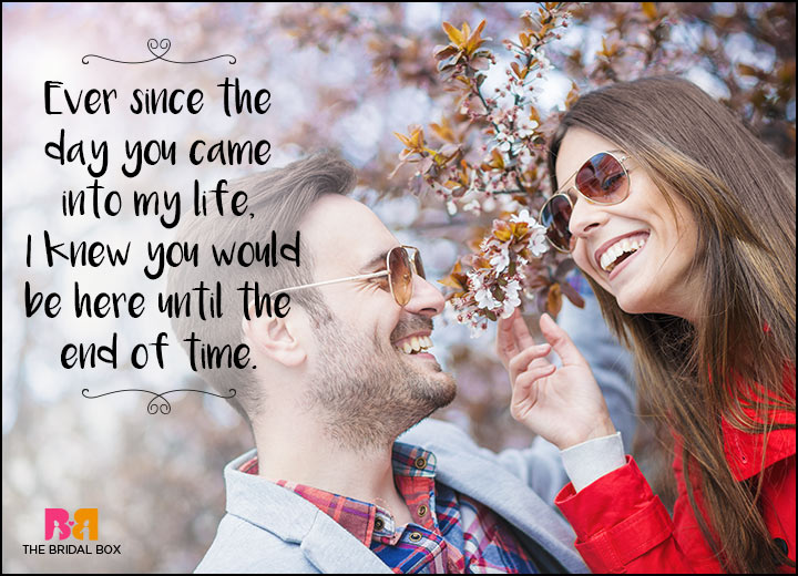 I Love You Messages For Girlfriend - Until The End Of Time