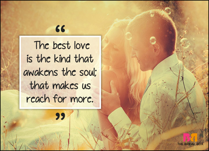 Inspirational Love Quotes - Reach For More