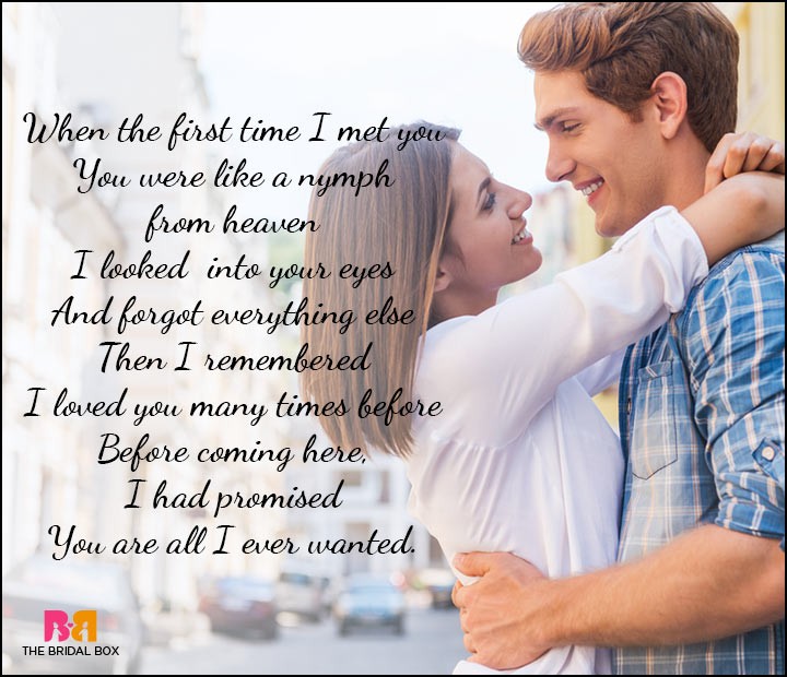 Love At First Sight Poems - I Have Loved You Many Times Before