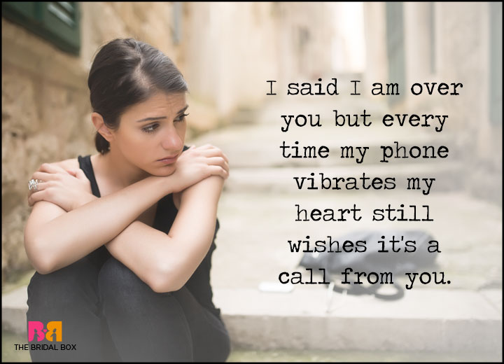 Love Failure Quotes - My Heart Still Wishes