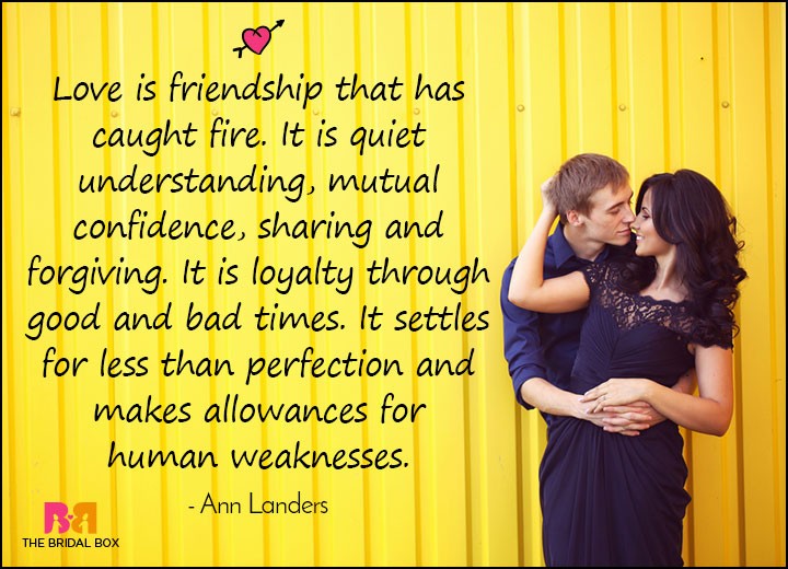 Love Meaning Quotes - Ann Landers