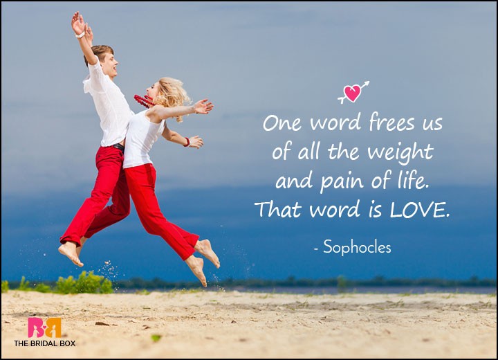 Love Meaning Quotes - Sophocles