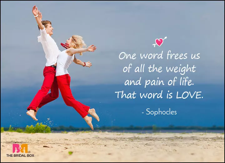 Love Meaning Quotes - Sophocles