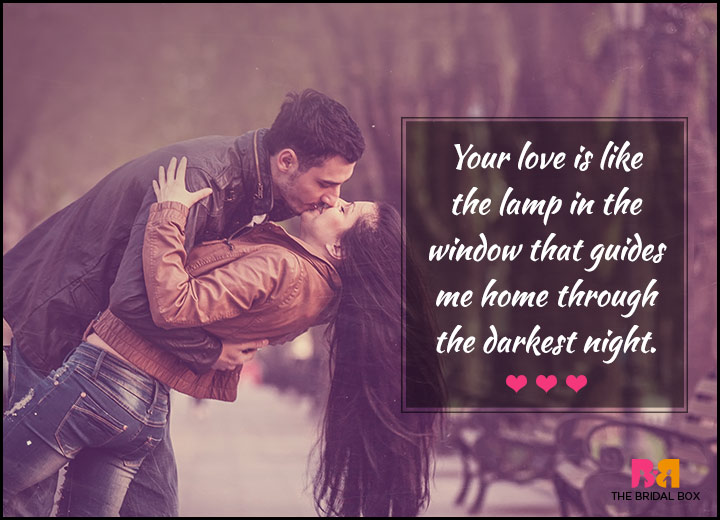 Love Quotes For Her - Like A Lamp