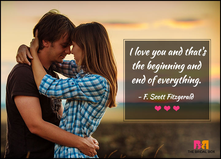 Love Quotes For Her - The Beginning And End
