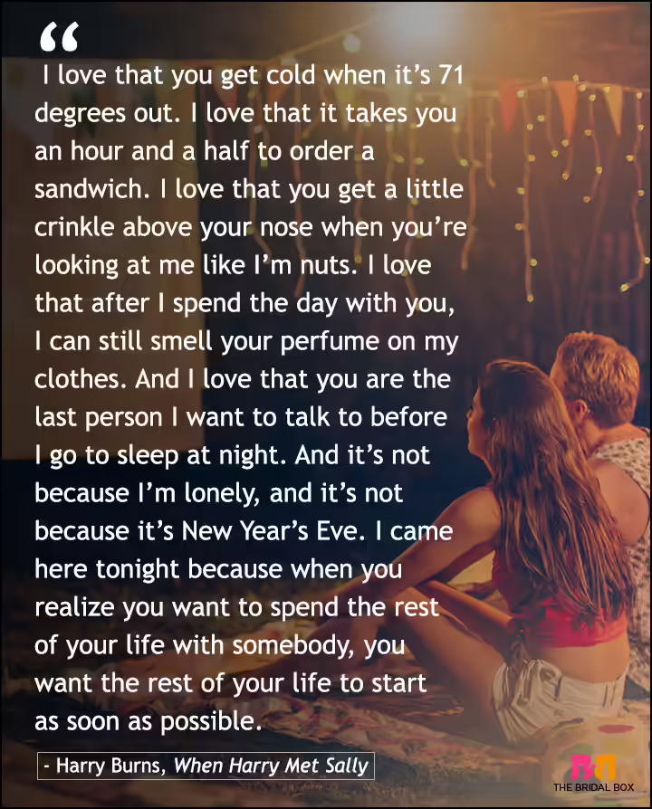 Love Quotes From Movies - When Harry Met Sally Love Quotes From Movies - When Harry Met Sally