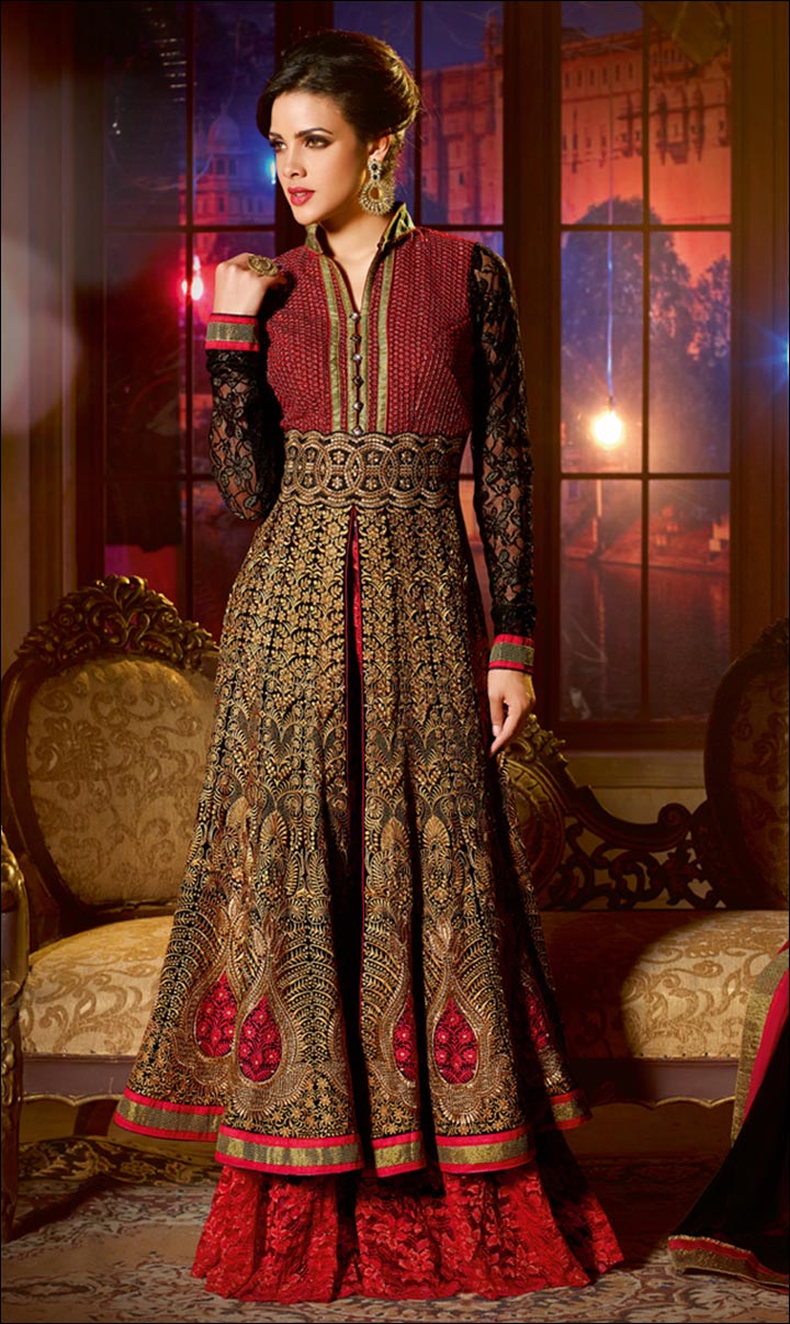 Bridal Suits - The Maroon And Black Suit
