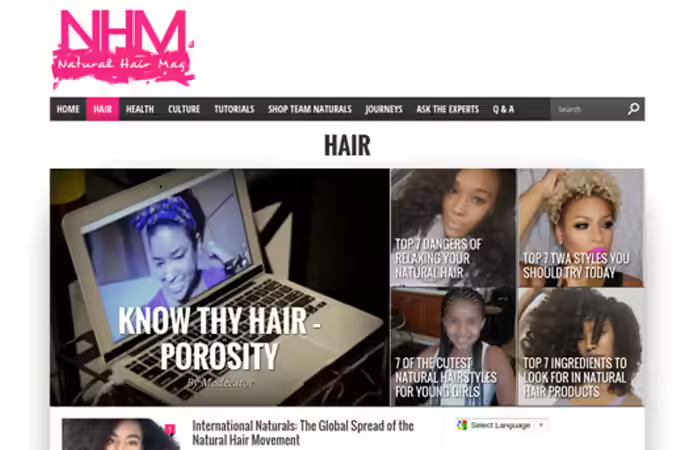 Natural Hair Mag