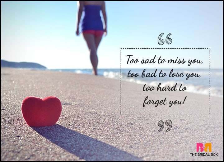 One Sided Love Quotes - To Hard To Forget